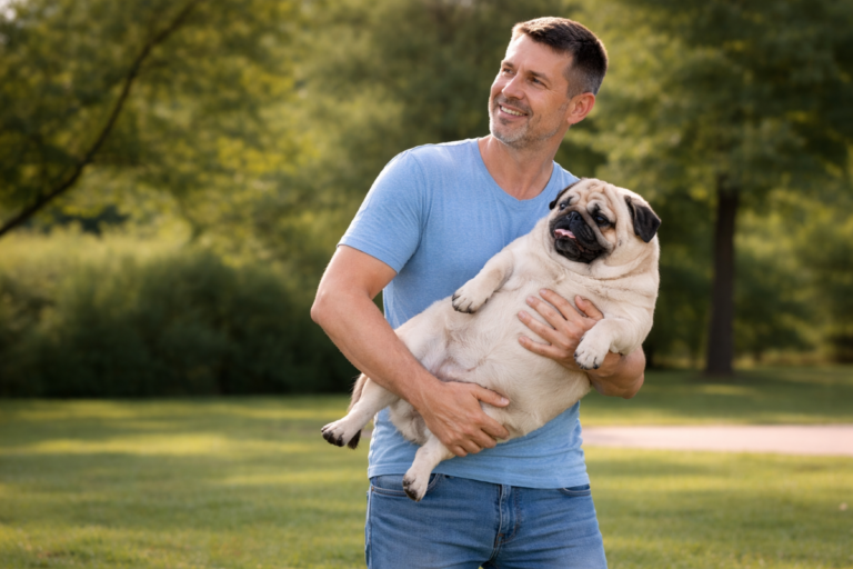 Chiens en surpoids : un problème pour eux… et pour votre colonne vertébrale !